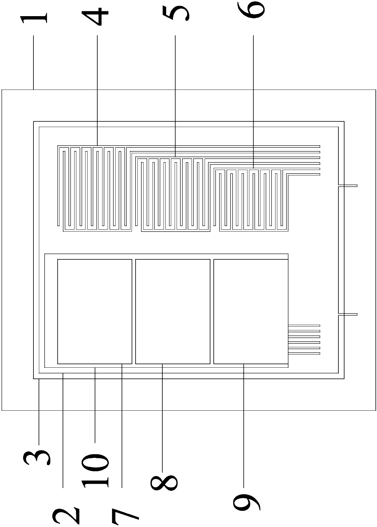 Capacitance type sensor and preparation method thereof