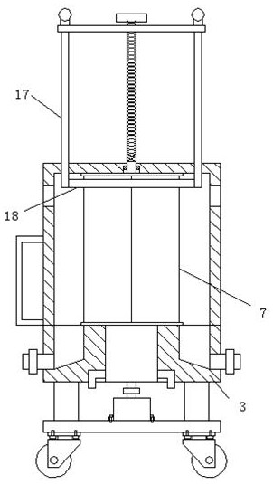 Flour mill dust safety treatment purification and alarm device