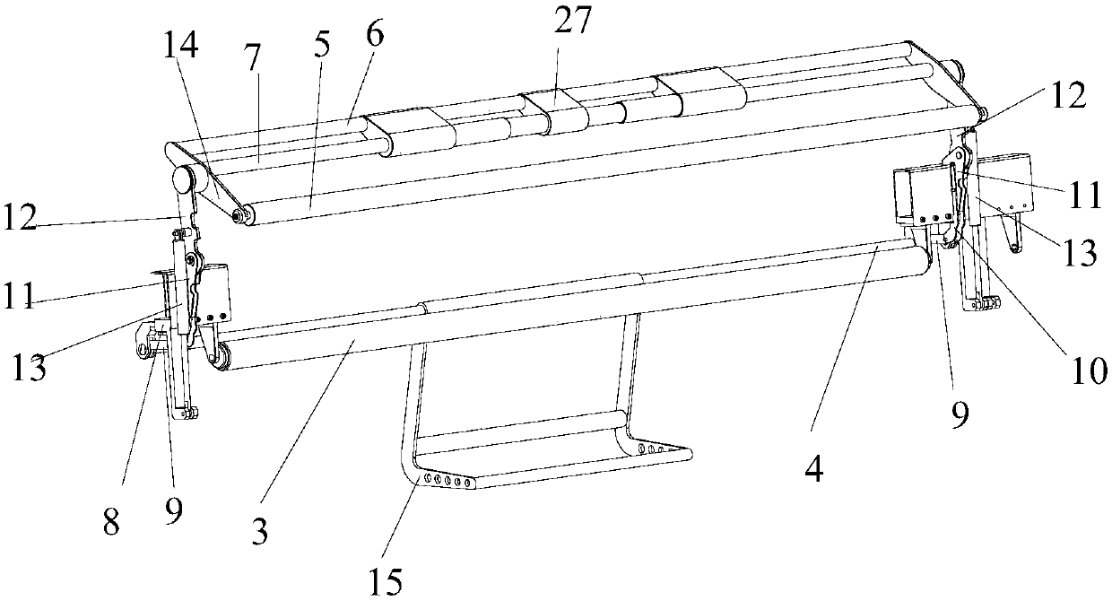 Mechanism for assisting automatic turn-over for patients