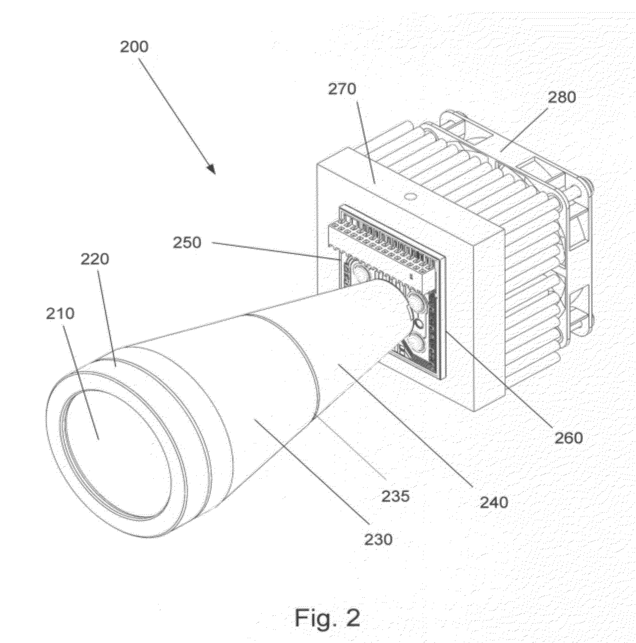 Light emitting diode projector