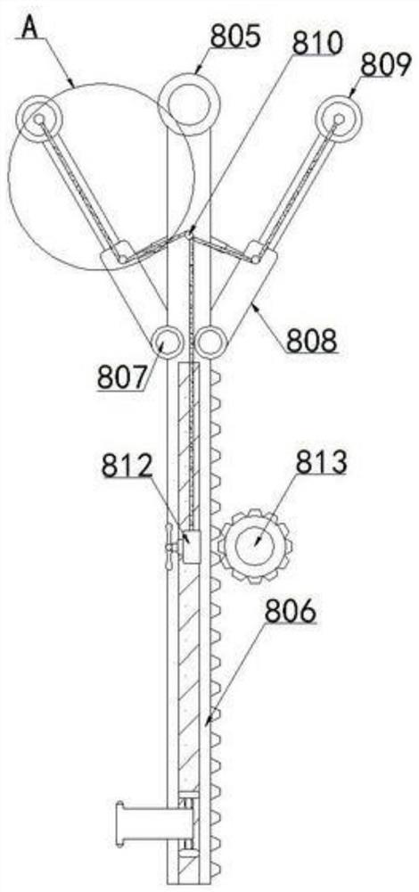 Prone position frame warm-keeping mechanism for spine surgery and used for long time