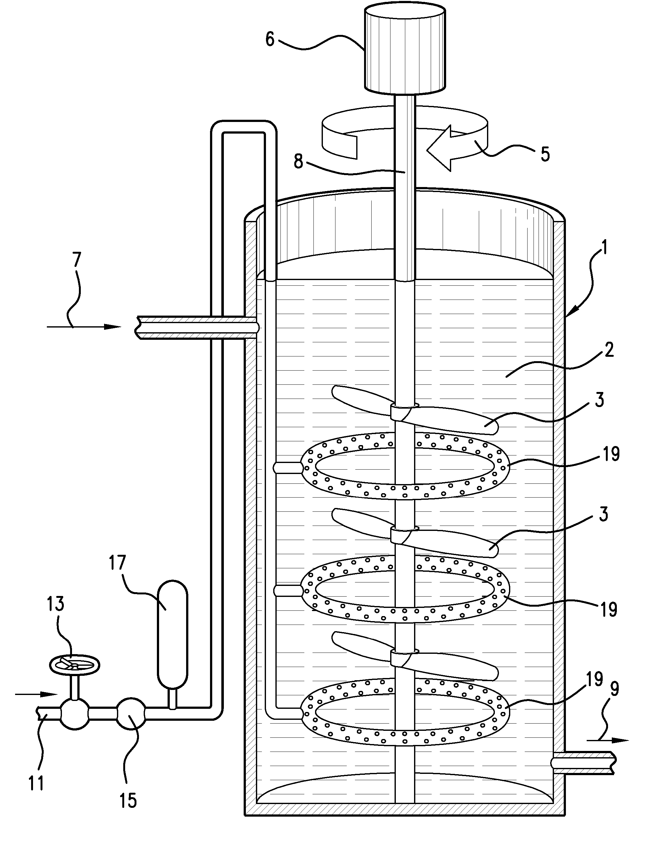 Use of pure oxygen in viscous fermentation processes