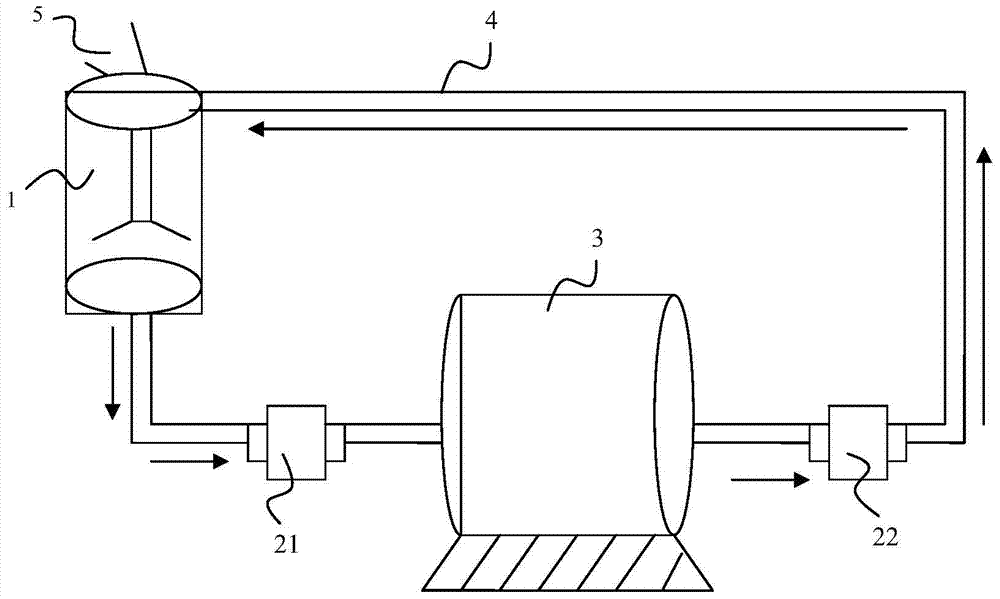 A kind of nano bead grinding system and preparation method of nano crystal microsphere