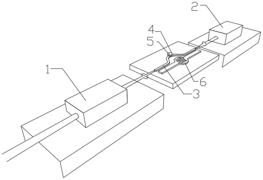 Driving method, device of on-chip micro-nano object based on light force, and application