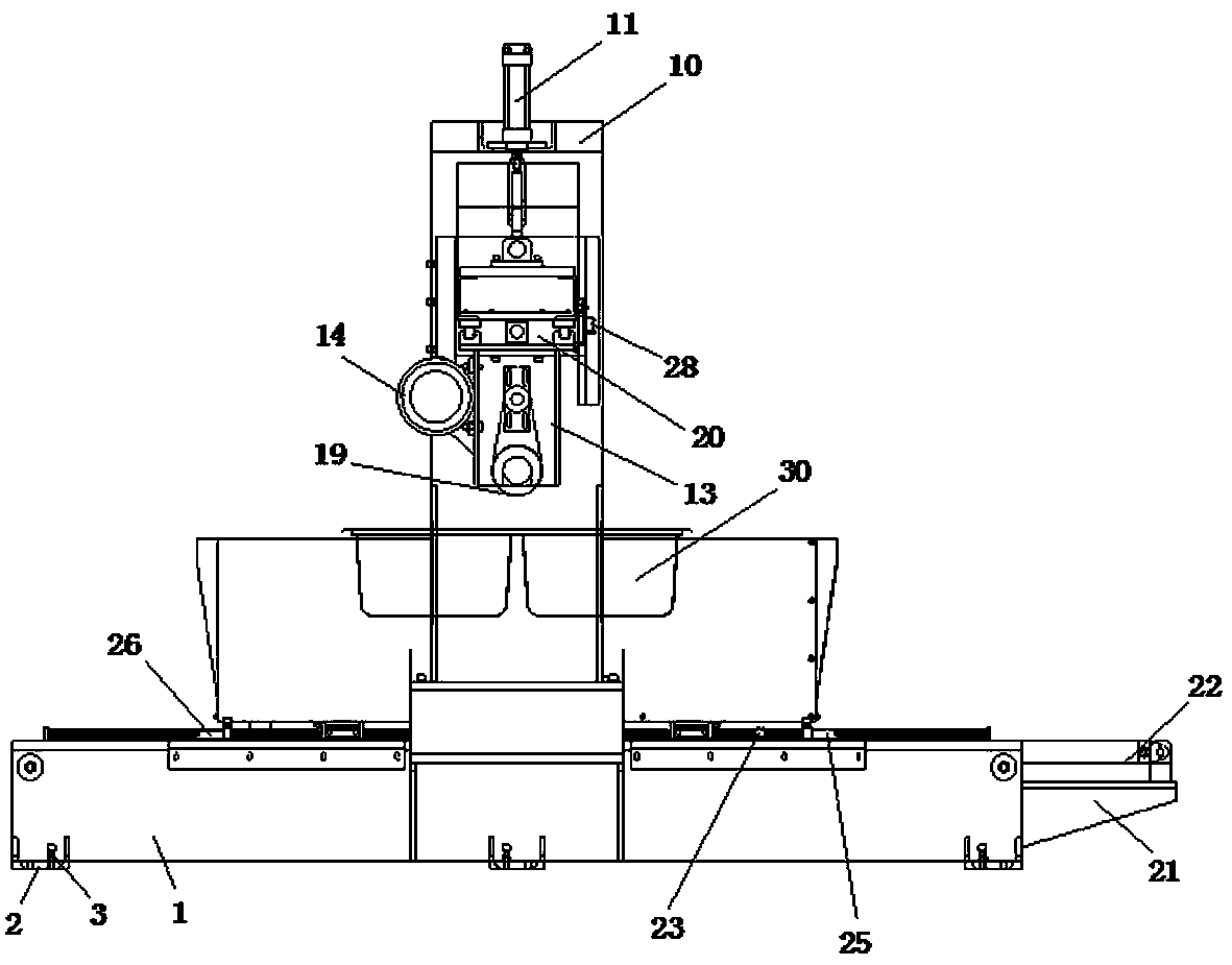 A polishing device for bearing processing