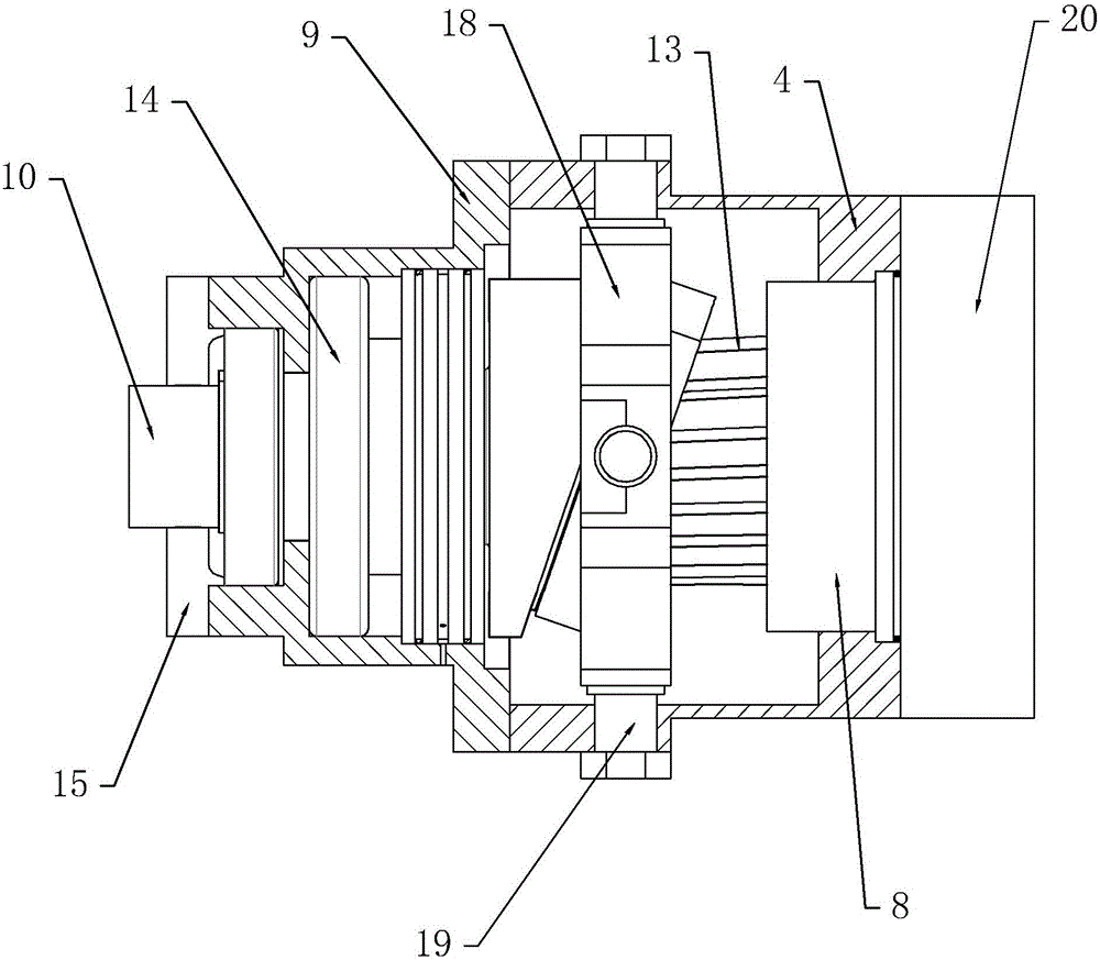 Novel axial plunger pump