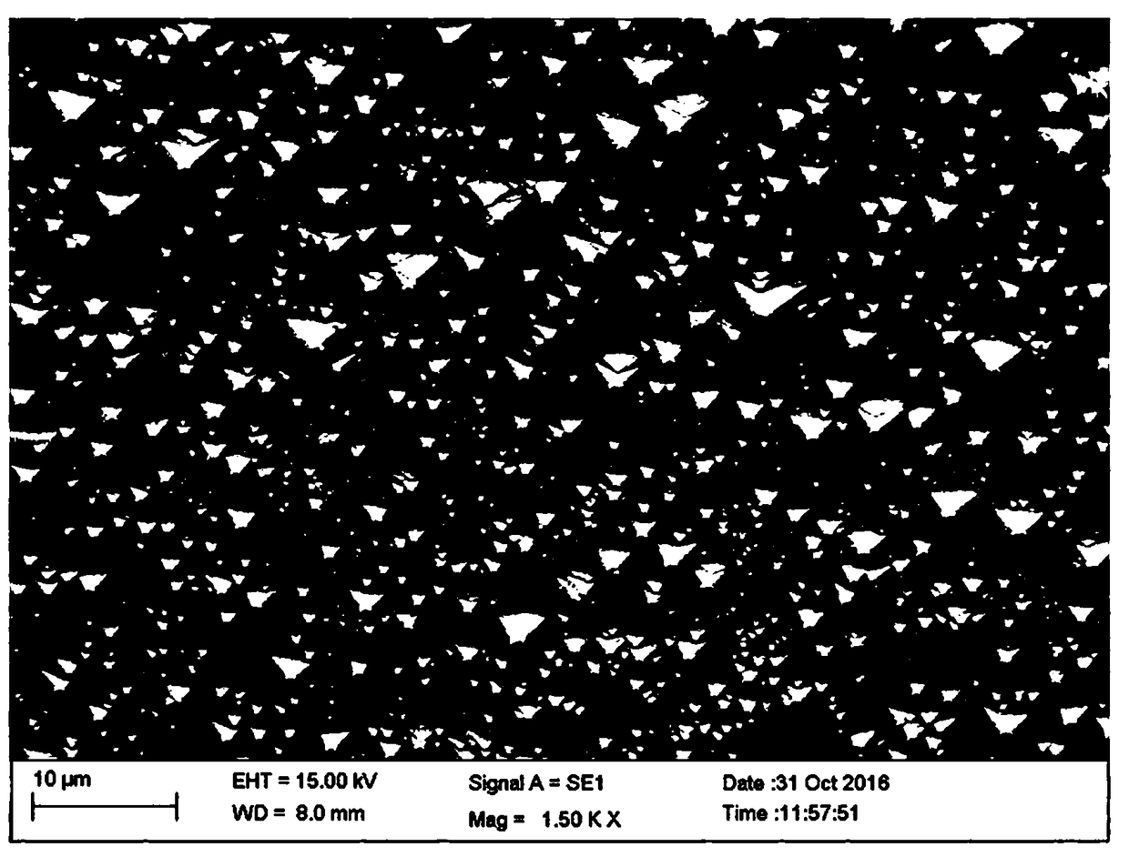 A kind of preparation method of silicon-based surface enhanced Raman substrate