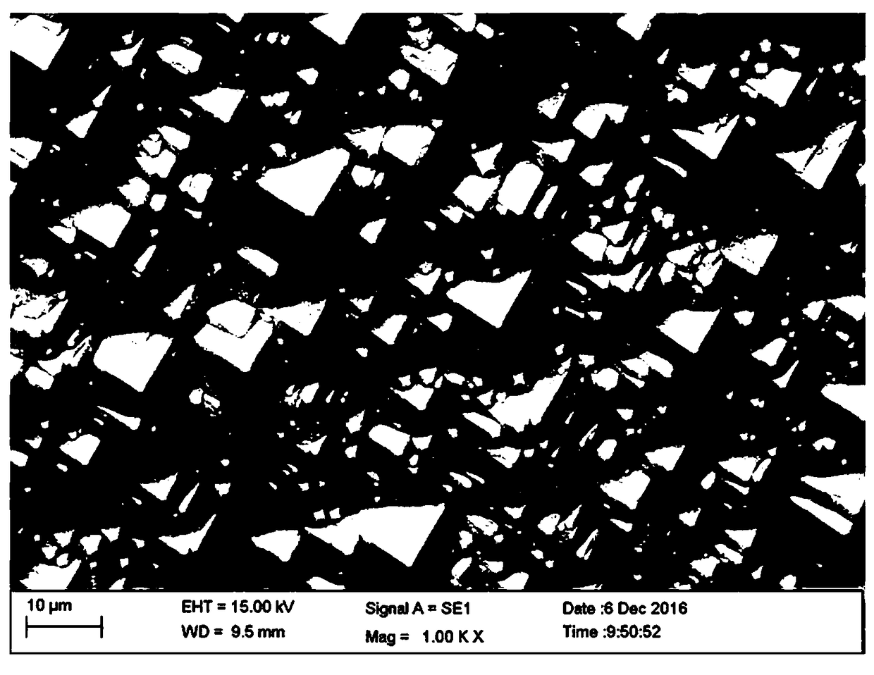 A kind of preparation method of silicon-based surface enhanced Raman substrate