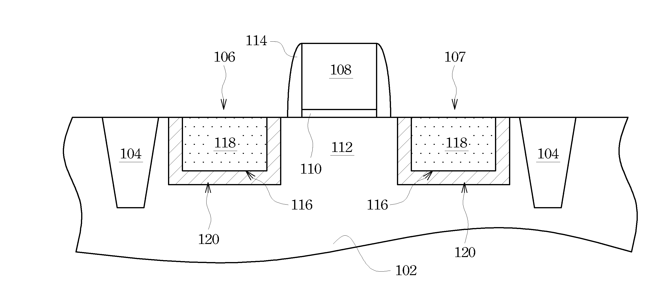 Source/Drain Carbon Implant and RTA Anneal, Pre-SiGe Deposition