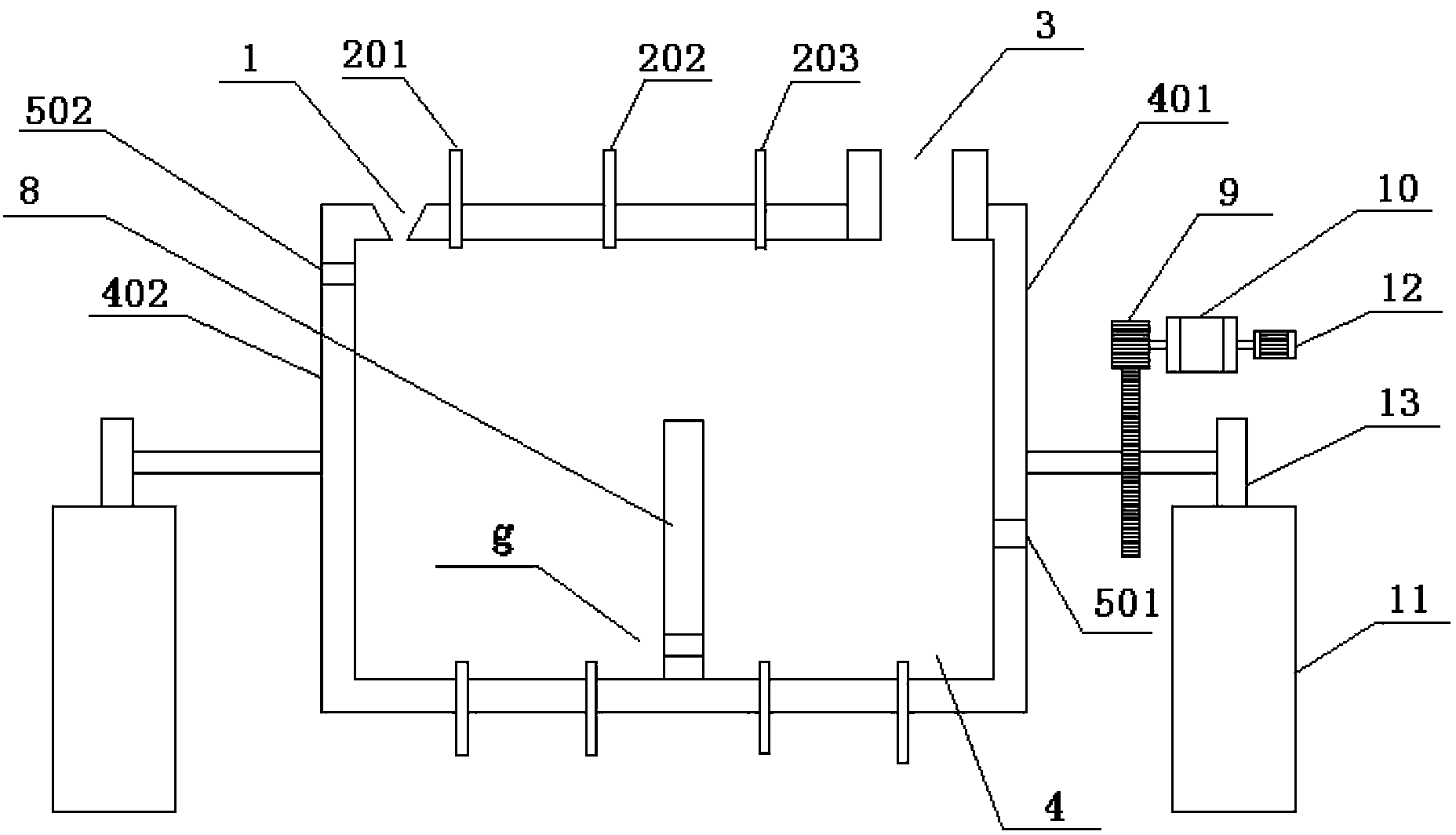 Method for preparing sodium chromate by mixing chromite and ferrochrome and device for method