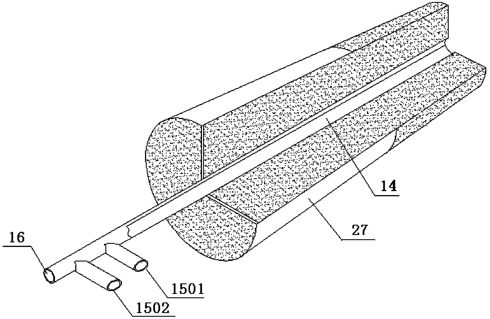 Method for preparing sodium chromate by mixing chromite and ferrochrome and device for method