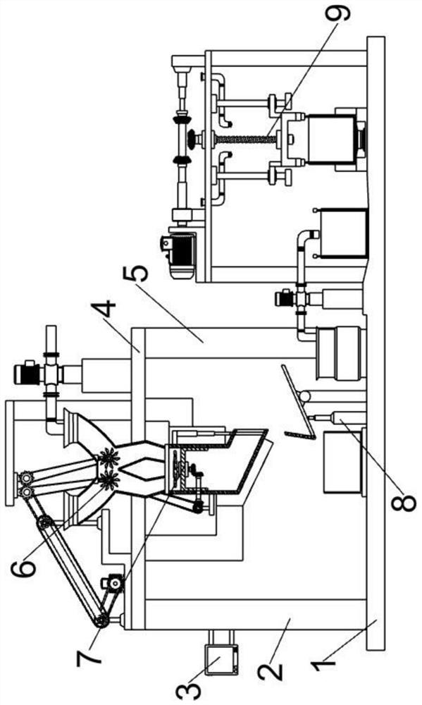 Refined boric acid preparation device for chemical engineering