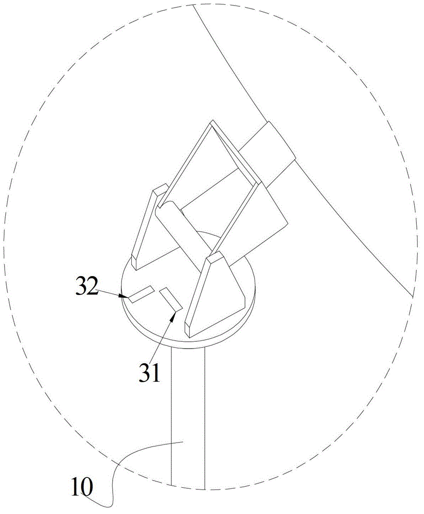 Statical indetermination radar/antenna support dynamic leveling method