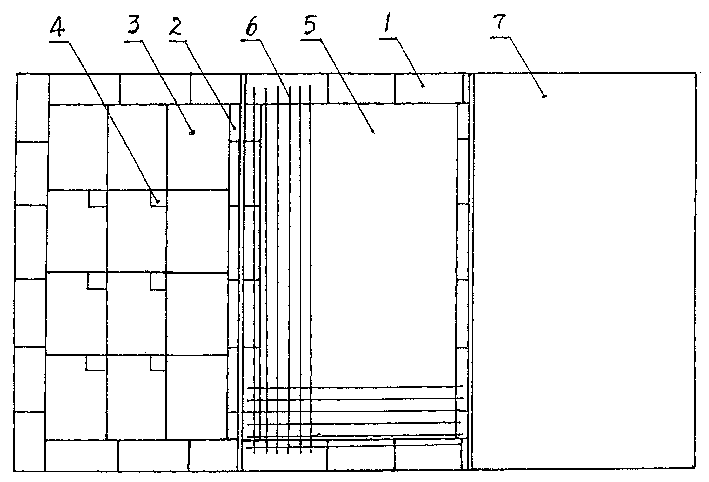 Heat insulating method with foamed plastics for building roof