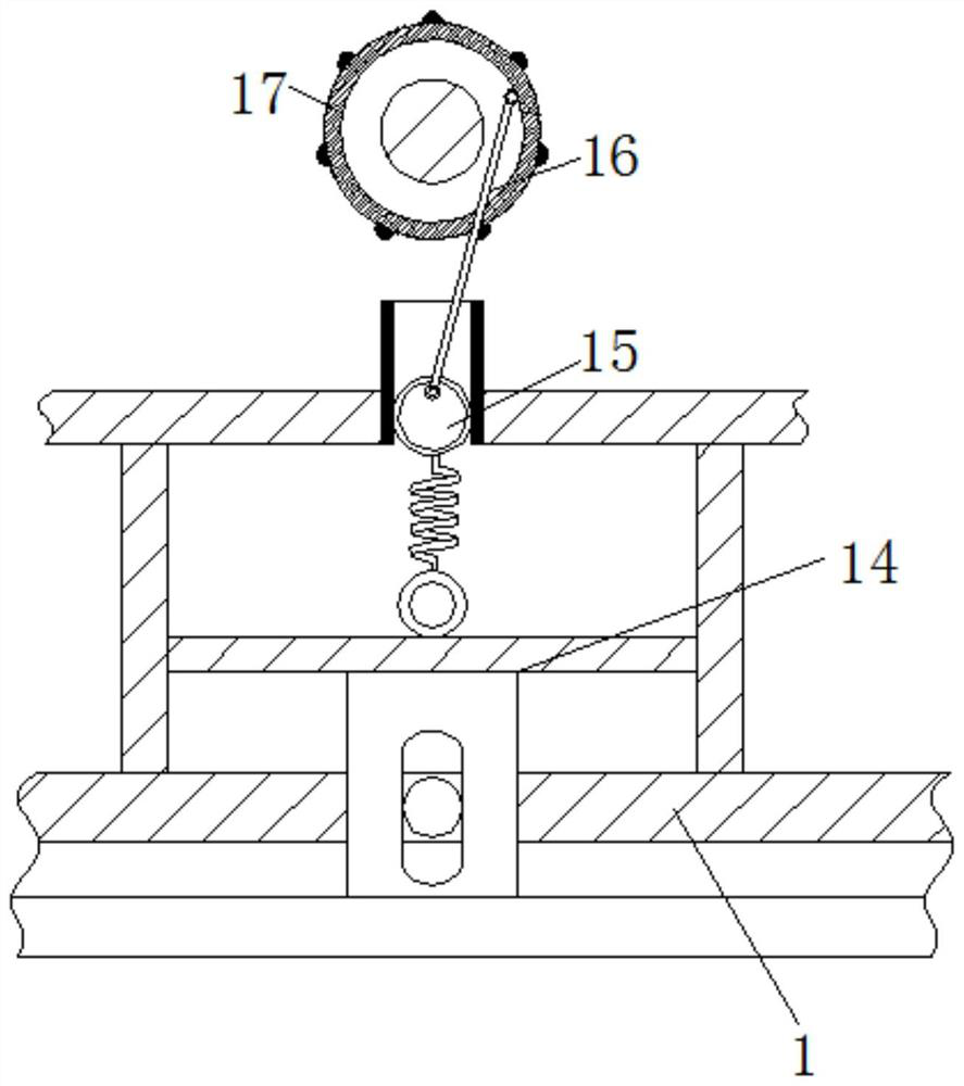 Elevator telephone damping safety device capable of avoiding elevator electric power damage