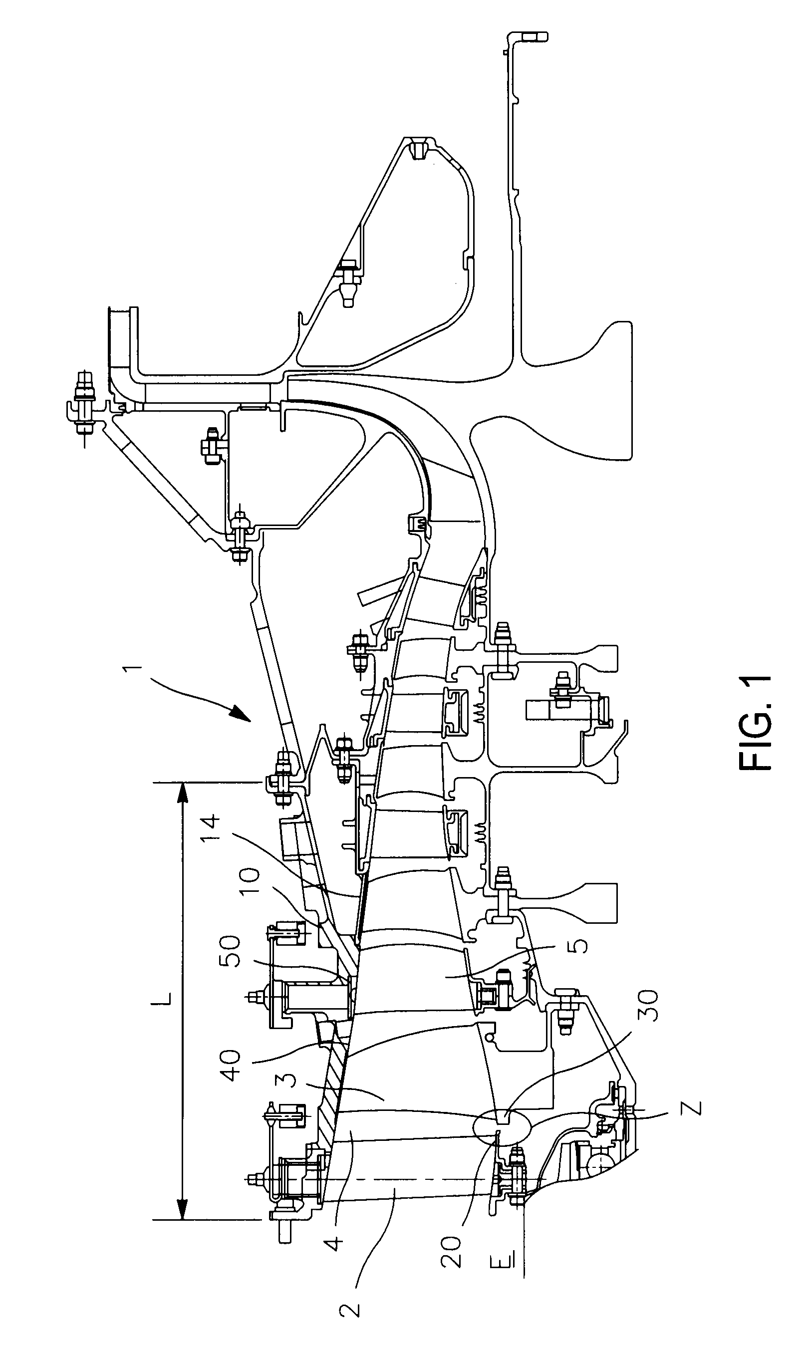 Compressor housing resistant to titanium fire, high-pressure compressor including such a housing and aircraft engine fitted with such a compressor