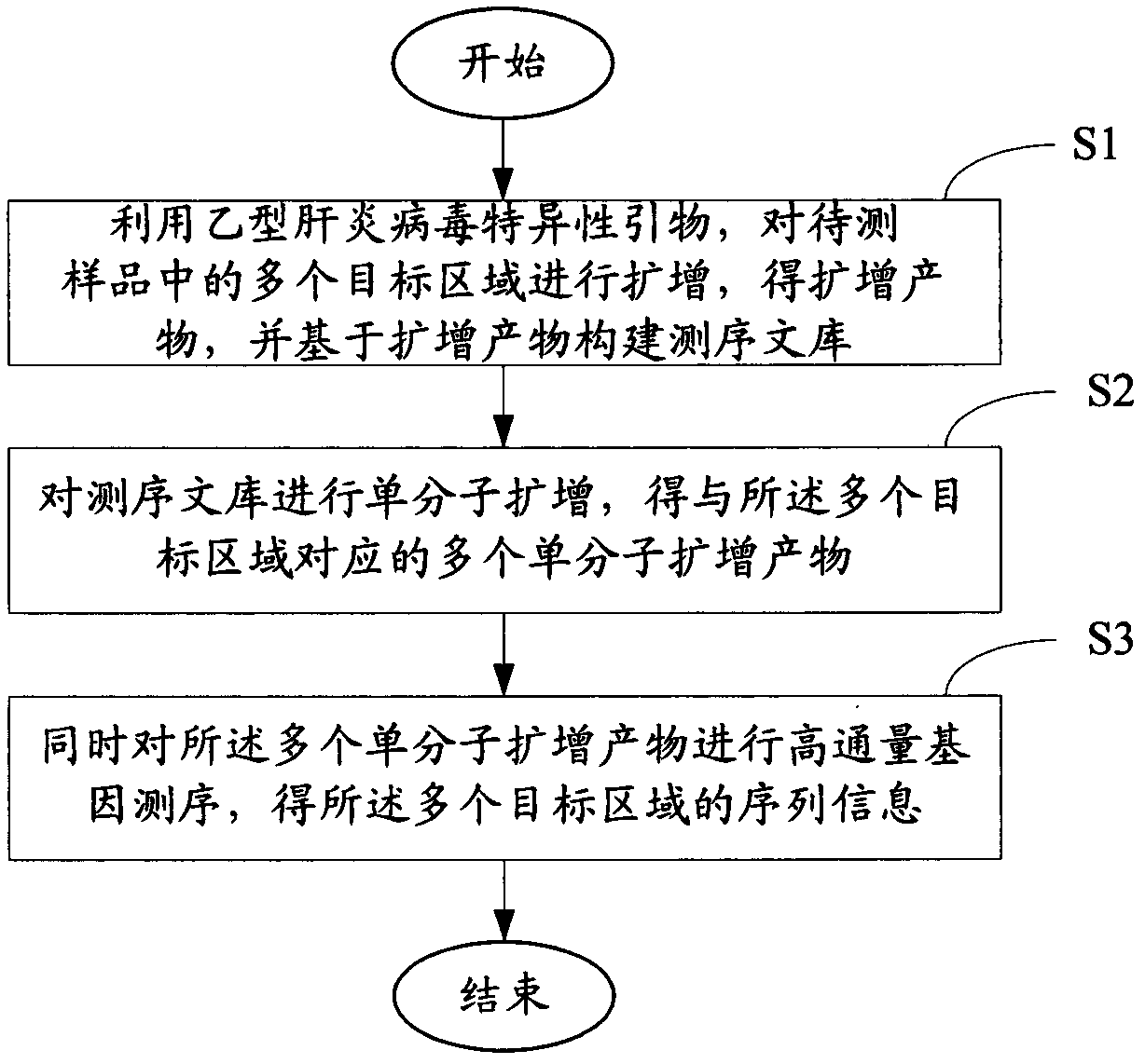 Method and kit for assaying hepatitis B virus DNA (deoxyribonucleic acid) sequence