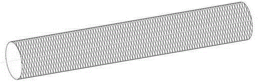 Degradable repair stent used for urethra and ureter and preparation methods