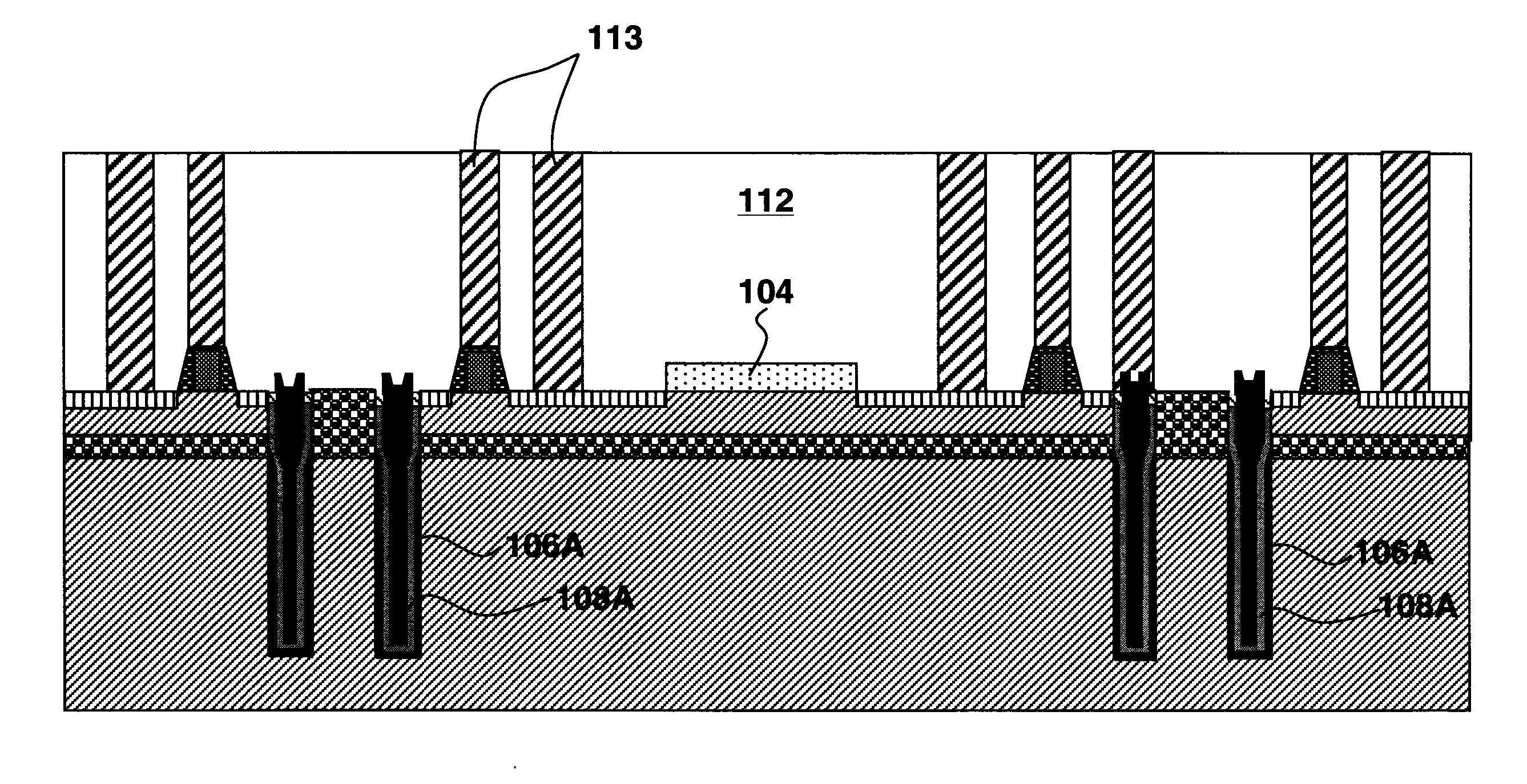 Trench metal-insulator-metal (MIM) capacitors and method of fabricating same