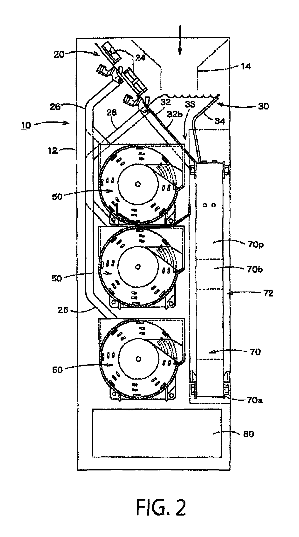 Coin depositing and dispensing machine