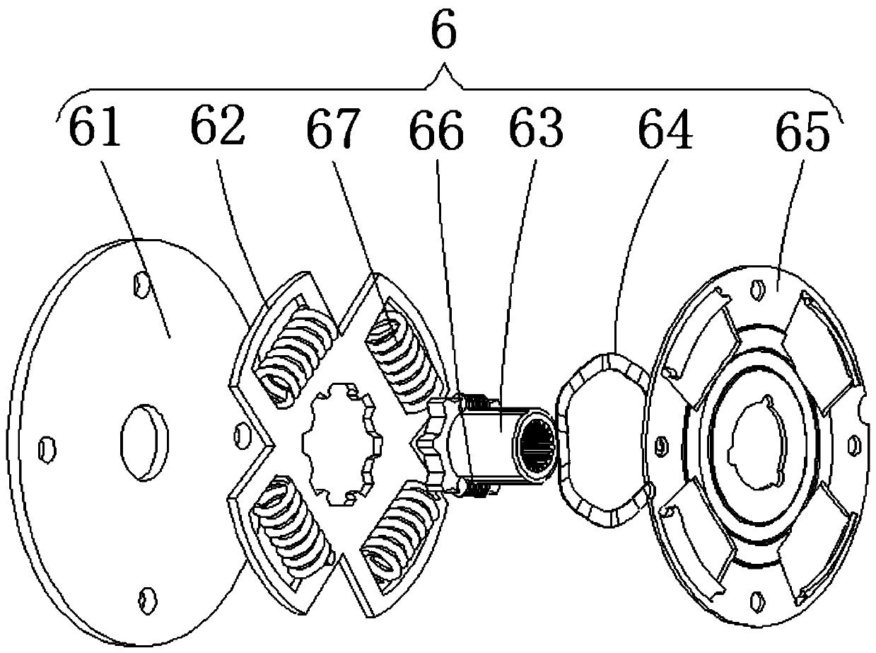 Transitional device for rack railway