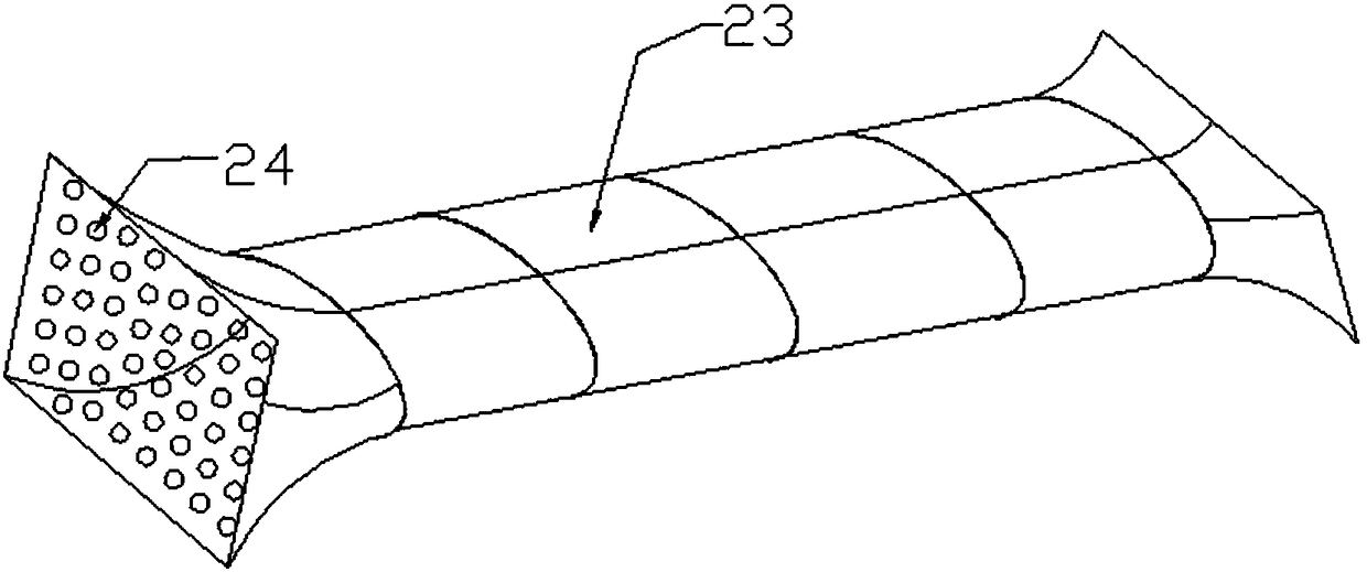 Soil treatment device free of pesticide application