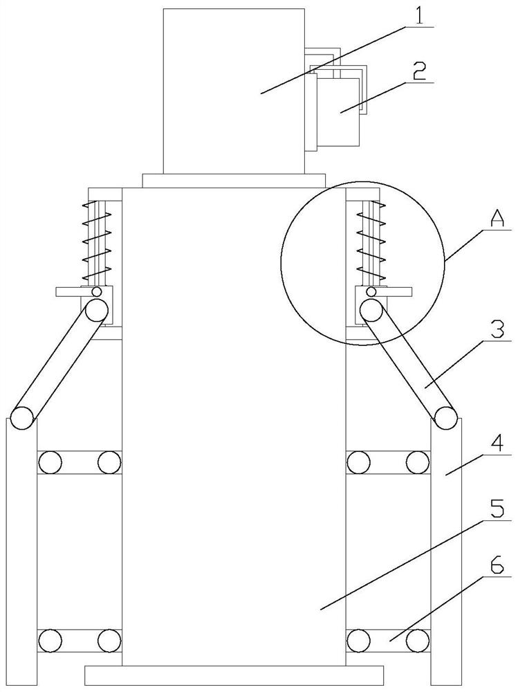 A stable dust-proof hydraulic prop