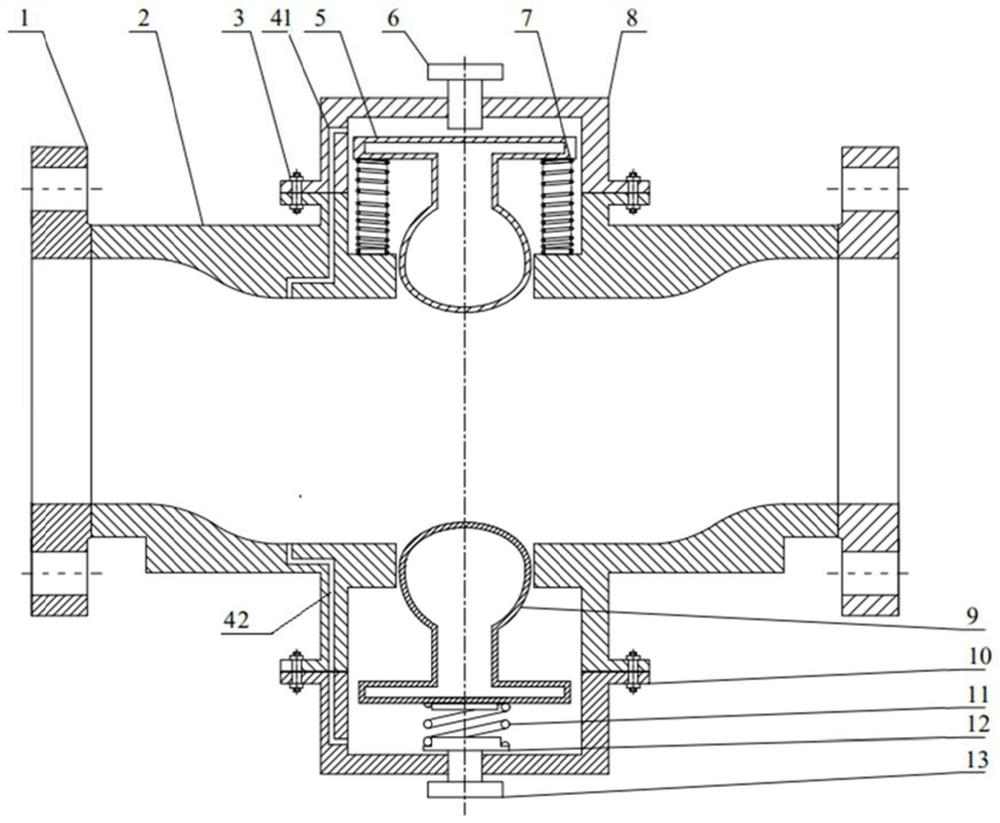 Pressure fluctuation buffer device and method for opening process of main steam valve station