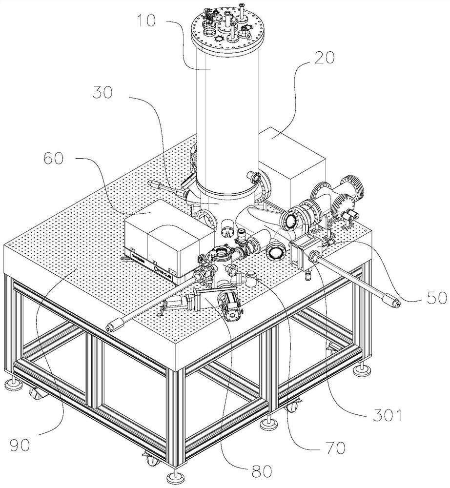 Low-temperature diamond nitrogen vacancy color center optical microscope