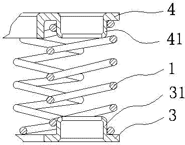 Spring combined disk