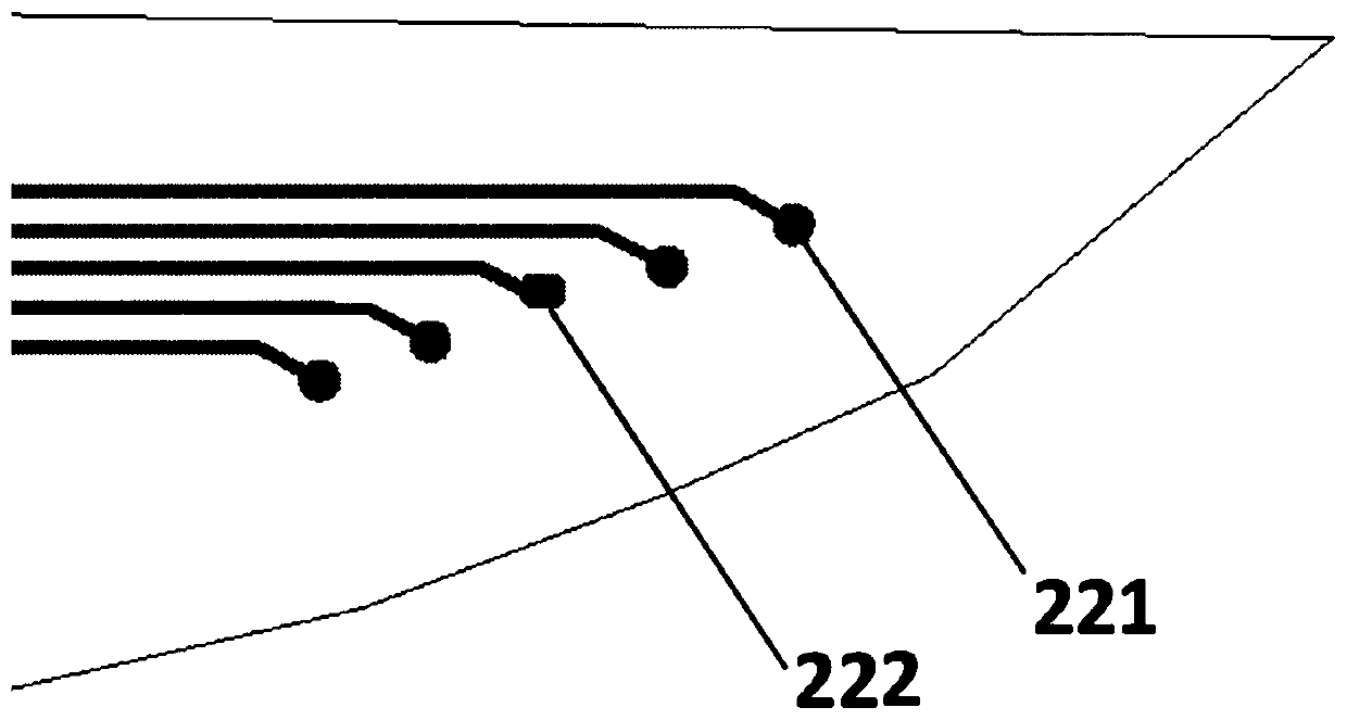 Flexible micro-nano electrode array implantable chip and production method thereof