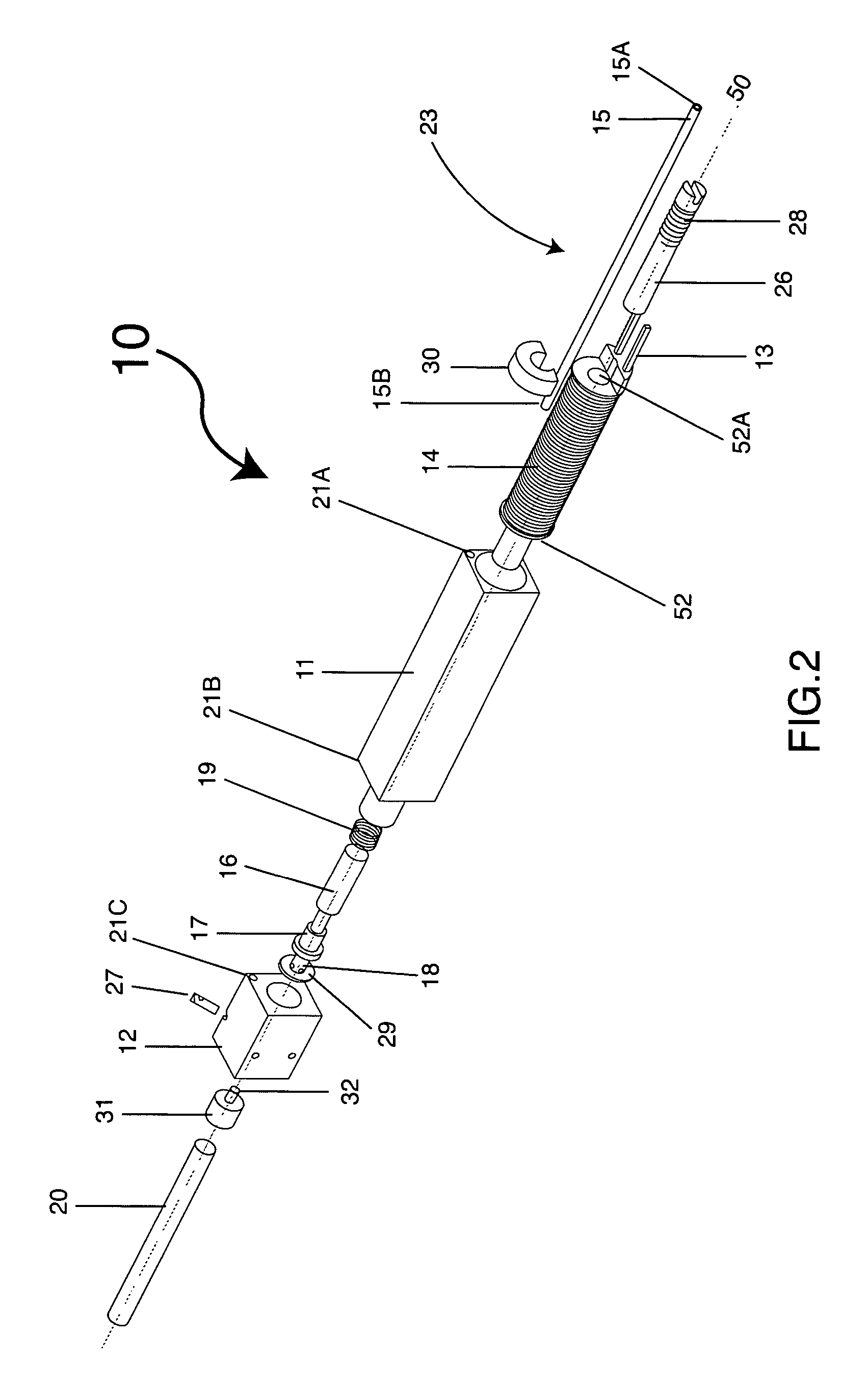 Rear feed micro-fluidic two-way isolation valve