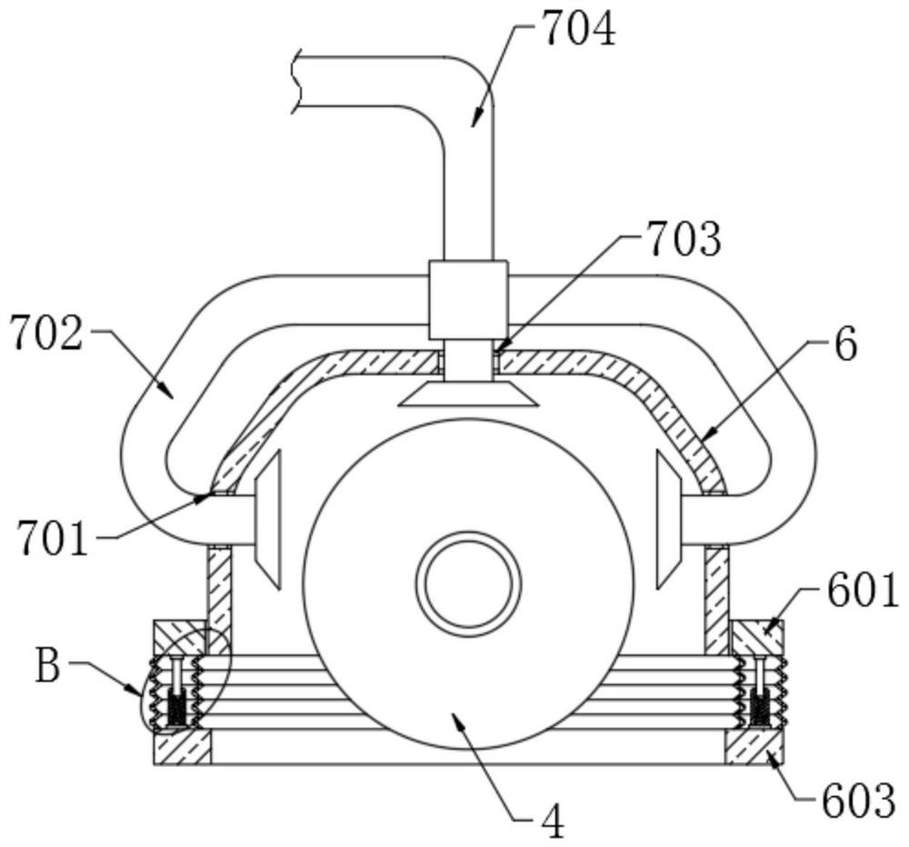 Safety protective device used for numerical-control grinding machine