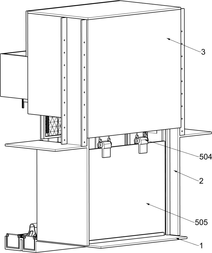 Automatic adjusting type water gate device for water conservancy project