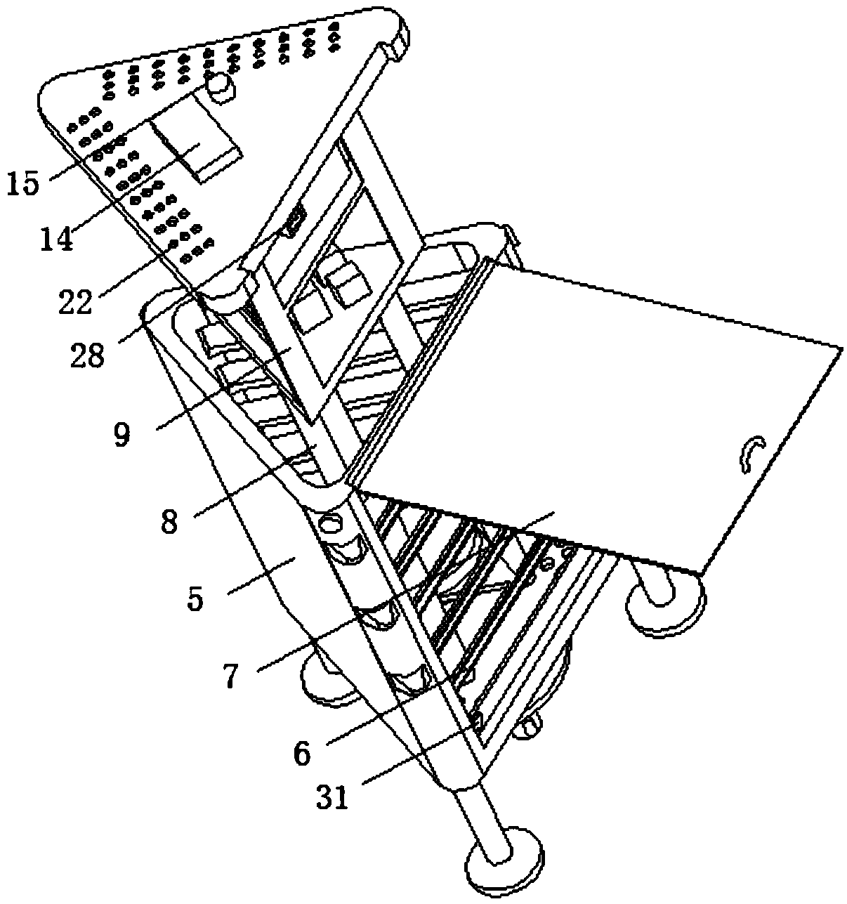 Automatic control information technology knowledge display device