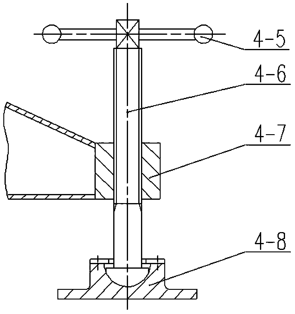 Movable cantilever hoisting device