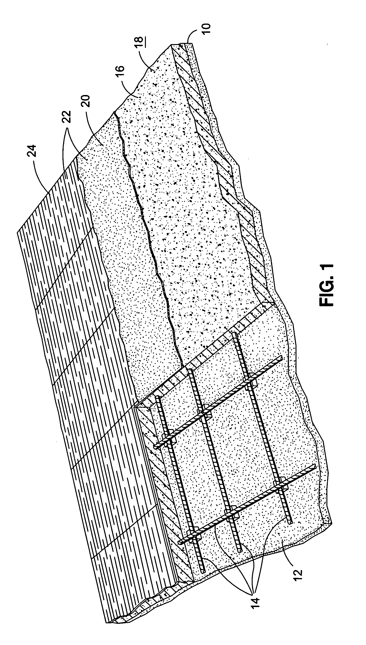 Decorative concrete and method of installing the same