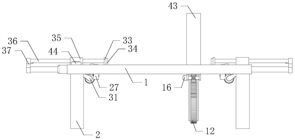 Solar panel metal frame wire drawing process machining device