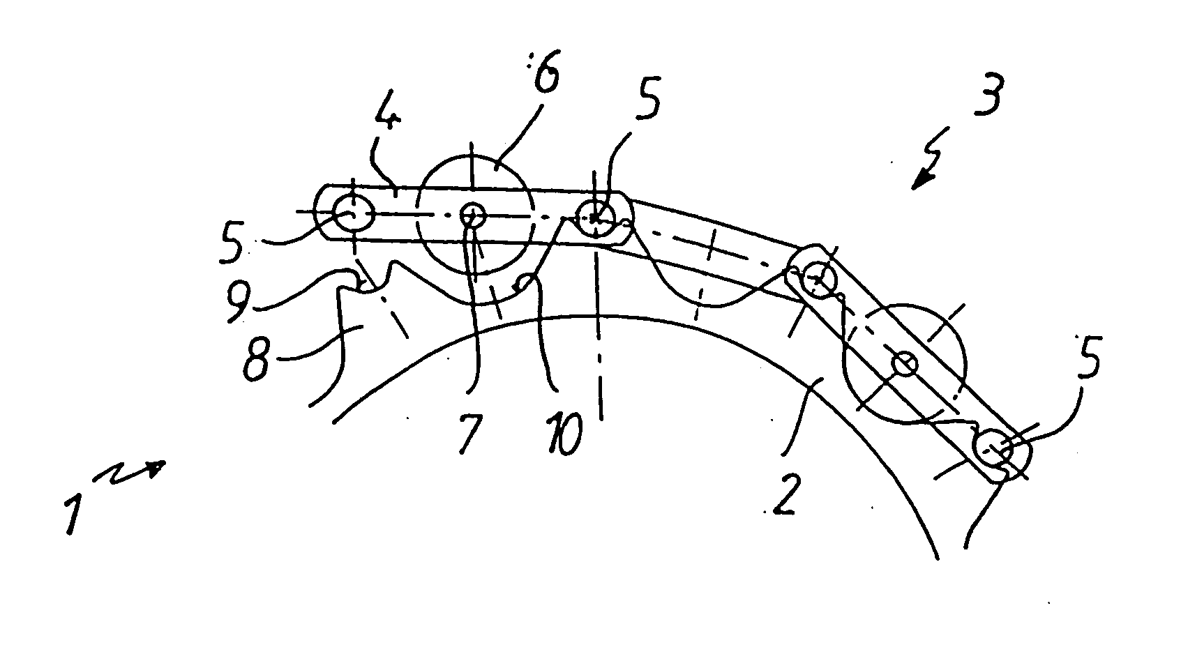 Drive system for escalators or passenger conveyors