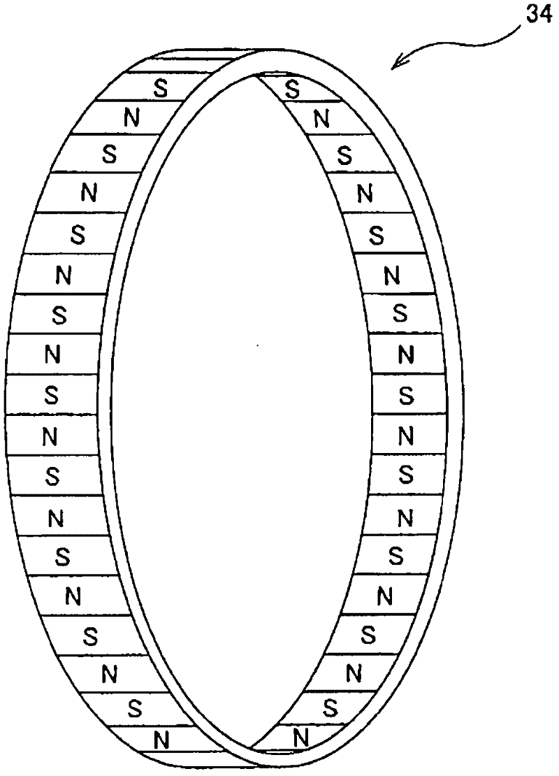 Wheel support structure for two-wheeled vehicle