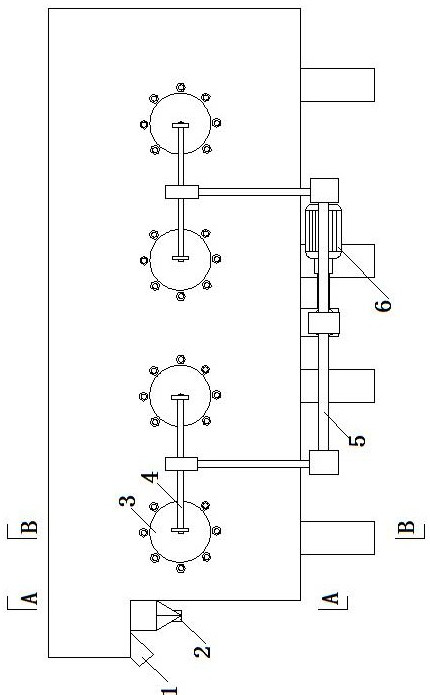 Large-particle heavy metal ore concentrating machine