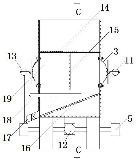 Large-particle heavy metal ore concentrating machine