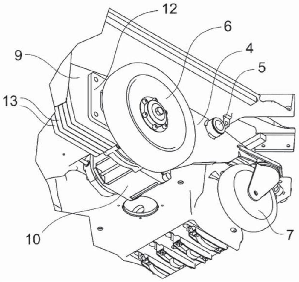 Mobile robot with adjustable traction counterweight