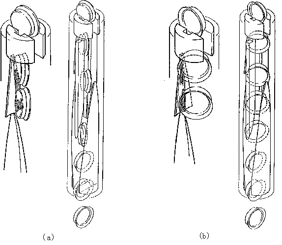 Crown cap reversing device