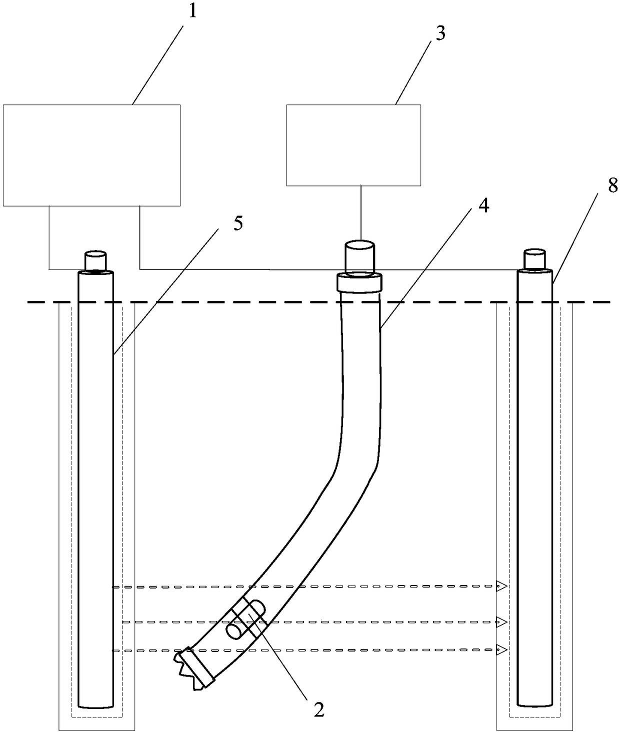 Device and method for determining inter-well distance and direction during drilling of oil and gas wells