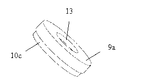 Damping structure for decelerating dust collector wire winding wheel