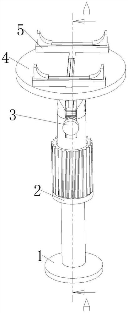 Blood sampling nursing bracket convenient to adjust for blood station