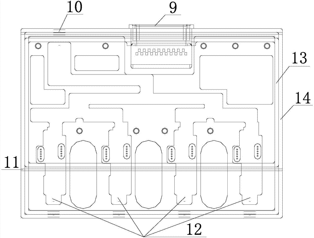 A radio frequency transmitting module, component, phased array antenna and manufacturing method thereof