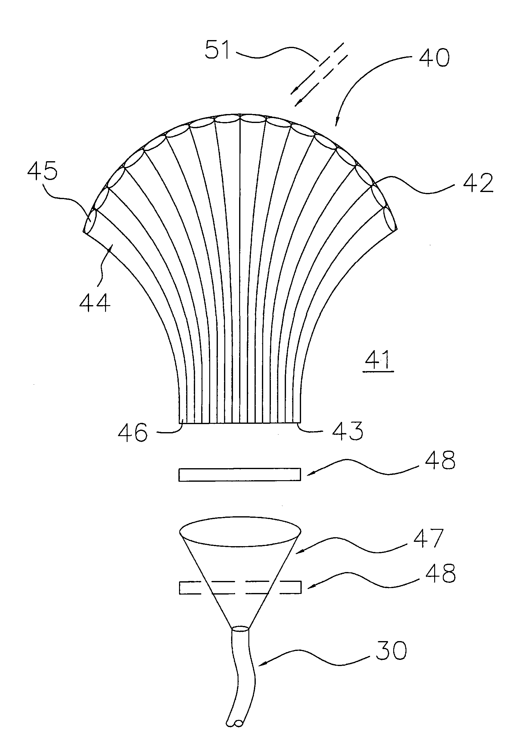 Sunlight collecting device