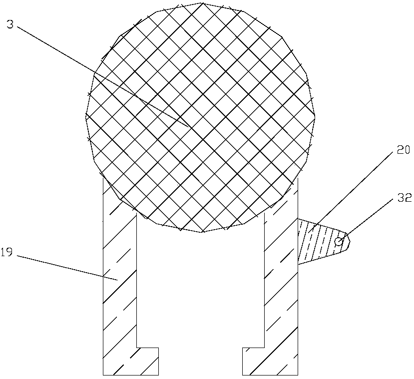 Accumulative sliding installation structure of grid roof and construction method